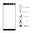Full Coverage Tempered Glass Screen Protector for Nokia 1 Plus - Black